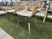 4x rotan tuinstoel - afbeelding 3 van  8