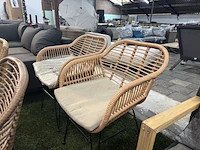 4x rotan tuinstoel - afbeelding 4 van  8