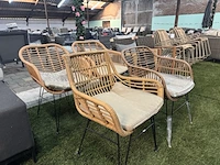 4x rotan tuinstoel - afbeelding 8 van  8