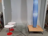 4x salontafel en 1x design vloerlamp - afbeelding 1 van  20