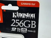 4x sd kaart kingston, canvas sdg 256gb - afbeelding 2 van  7