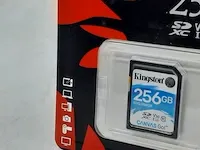 4x sd kaart kingston, canvas sdg 256gb - afbeelding 4 van  7