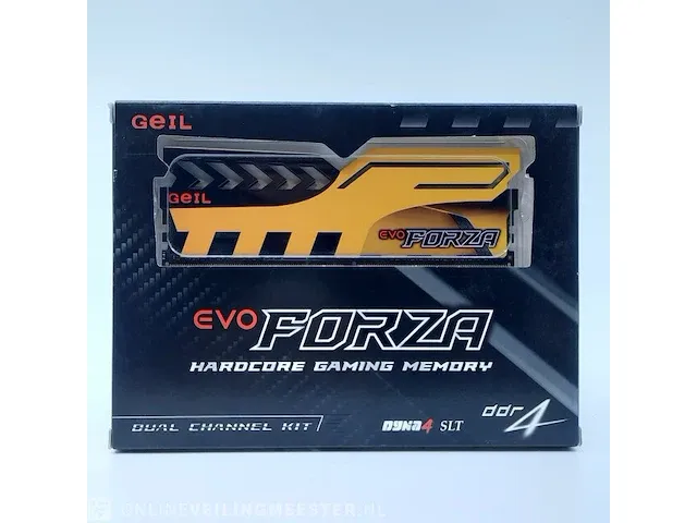 4x set a 2x geheugenkaart golden emperor, evo force pc4 24000 3000 mhz 8gbx2 dc kit - afbeelding 1 van  6