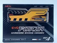 4x set a 2x geheugenkaart golden emperor, evo force pc4 24000 3000 mhz 8gbx2 dc kit - afbeelding 1 van  6