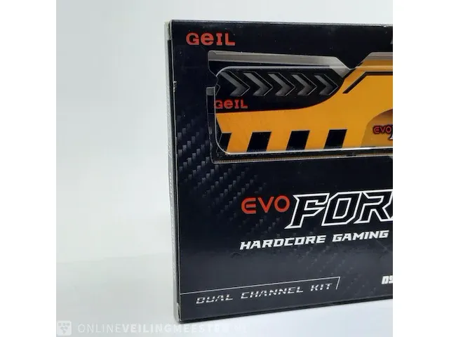 4x set a 2x geheugenkaart golden emperor, evo force pc4 24000 3000 mhz 8gbx2 dc kit - afbeelding 3 van  6