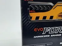 4x set a 2x geheugenkaart golden emperor, evo force pc4 24000 3000 mhz 8gbx2 dc kit - afbeelding 3 van  6
