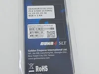 4x set a 2x geheugenmodule golden emperor, pc4 17000 2133 mhz 8gbx2 - afbeelding 5 van  6