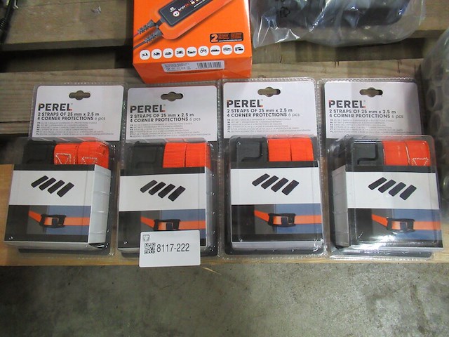 4x set spanbanden perel - afbeelding 3 van  3