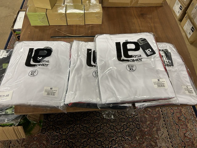 4x set van 5 longsleeves maat xl lower east - afbeelding 1 van  5