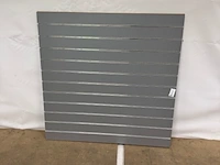 4x slatwall display grijs - afbeelding 1 van  2