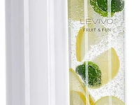 4x sodamaker slim sodamaker met 1 liter bruisfles levivo fruit & fun - afbeelding 2 van  3