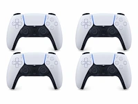 (4x) sony playstation dualsense wit - afbeelding 1 van  2