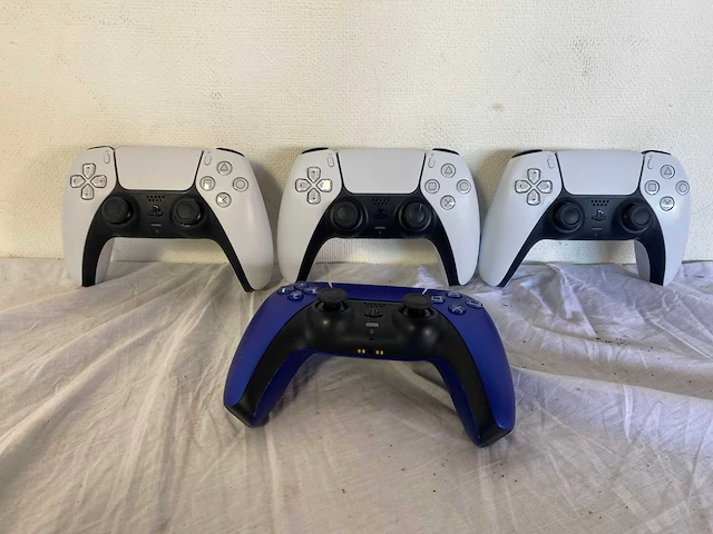 (4x) sony playstation dualsense wit - afbeelding 2 van  2