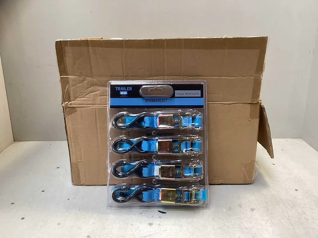 (4x) spanbandset - 4-delig - 4.5m - afbeelding 1 van  4