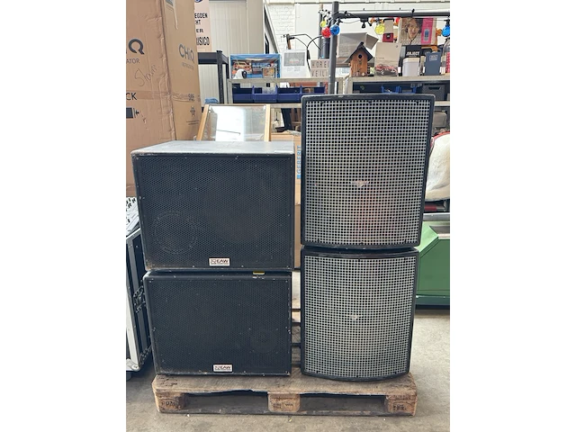 4x speaker 2x eminence, 2x eaw - afbeelding 1 van  7