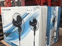 4x staande ventilator 3 snelheden kantelbaar dunlop - afbeelding 2 van  4