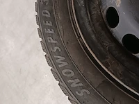 4x stalen velg met winterbanden voor fiat, novex, snowspeed 3 - 175/65 r14 83t - afbeelding 4 van  9