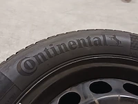4x stalen velg met winterbanden voor vw, continental, wintercontact - 205/55 r 16 94h xl - afbeelding 4 van  9