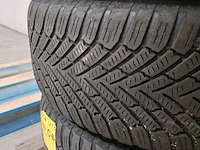 4x stalen velg met winterbanden voor vw, continental, wintercontact - 205/55 r 16 94h xl - afbeelding 7 van  9