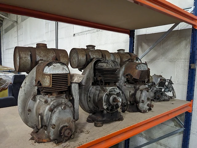 4x stationaire motor, sachs - afbeelding 1 van  22