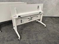 4x steelcase - mobiele klaptafel 140x70 - afbeelding 4 van  16