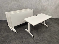 4x steelcase - mobiele klaptafel 140x70 - afbeelding 9 van  16