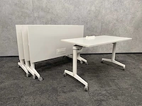 4x steelcase - mobiele klaptafel 140x70 - afbeelding 10 van  16