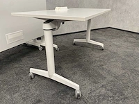 4x steelcase - mobiele klaptafel 140x70 - afbeelding 12 van  16