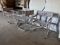 4x stoel inklapbaar met tafel kw automotive - afbeelding 1 van  5