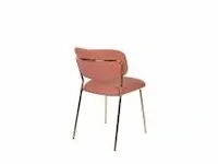 4x stoel, pink/gold - afbeelding 1 van  5