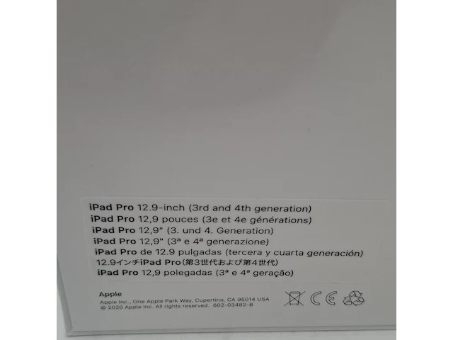 4x tablet hoes met toetsenbord, apple, ipad magic keyboard a1998 - afbeelding 3 van  5