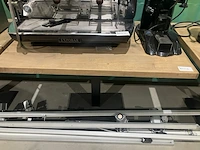 4x tafels, zwart/hout - afbeelding 2 van  6
