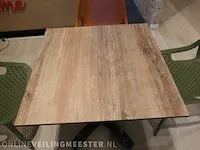 4x terrastafel met 16x terrasstoel - afbeelding 9 van  14