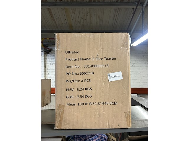 4x toaster, ultratec - afbeelding 1 van  2
