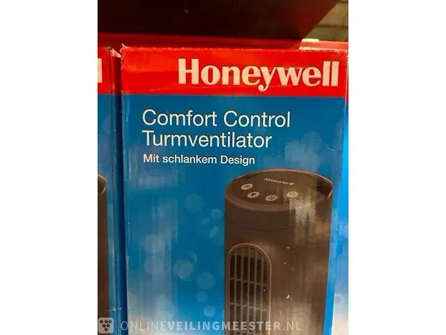4x torenventilator honeywell, zwart - afbeelding 3 van  3