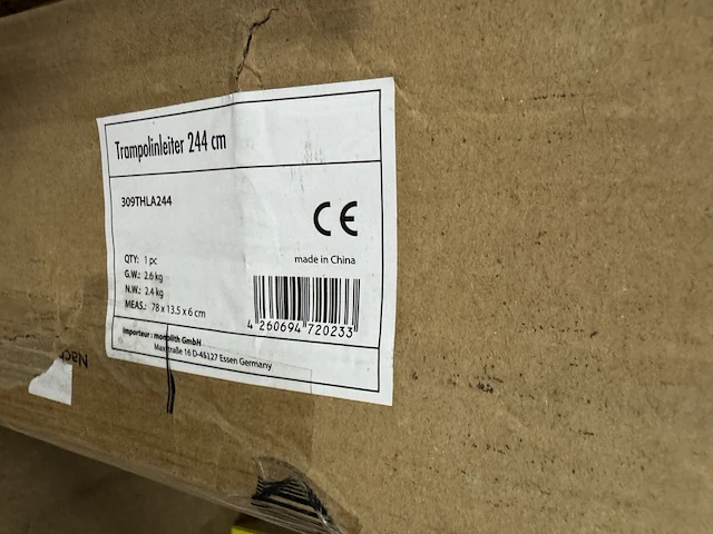 4x trampoline-ladder voor trampoline 244 cm en 305 cm ultrasport - afbeelding 2 van  3