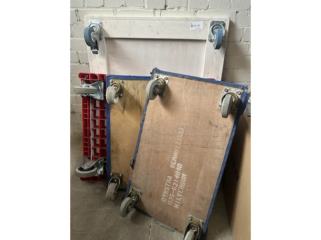4x transport trolley - afbeelding 1 van  4