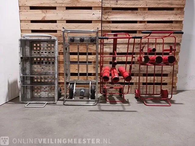 4x transportkar - afbeelding 1 van  9