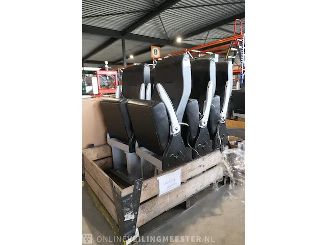 4x treinstoel, zwart - afbeelding 7 van  9