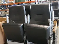 4x treinstoel, zwart - afbeelding 8 van  9