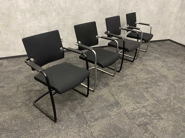 4x twinform t-seat - vergaderstoel - afbeelding 3 van  5