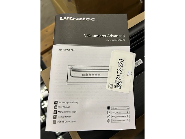 4x vacuümsealer ultratec - afbeelding 2 van  4