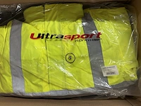 4x veiligheidsjas met uitneembare fleece jas maat s ultrasport workwear - afbeelding 5 van  6