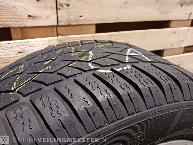 4x velgen met band, bmw dunlop , sp winter sport 3d - afbeelding 4 van  17