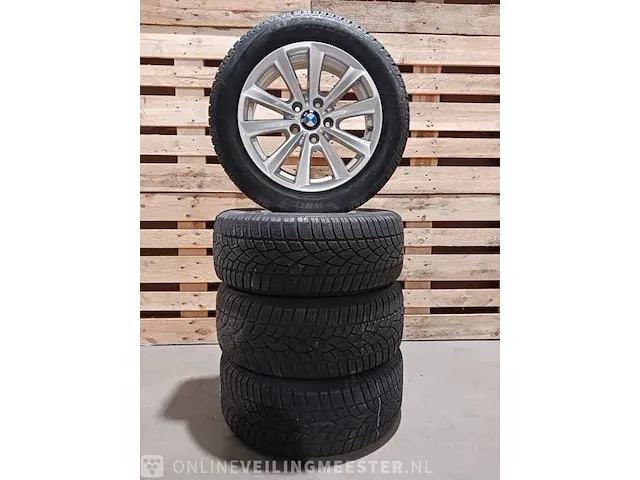 4x velgen met band, bmw dunlop , sp winter sport 3d - afbeelding 1 van  17