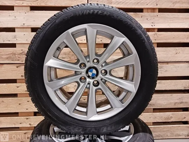4x velgen met band, bmw dunlop , sp winter sport 3d - afbeelding 15 van  17