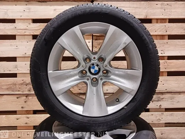 4x velgen met band, bmw dunlop, sp winter sport 3d - afbeelding 5 van  12