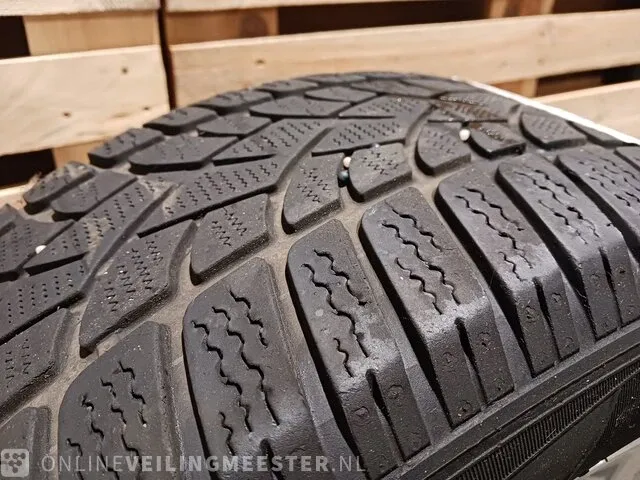 4x velgen met band, bmw dunlop, sp winter sport 3d - afbeelding 8 van  12