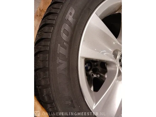 4x velgen met band, bmw dunlop, sp winter sport 3d - afbeelding 2 van  15