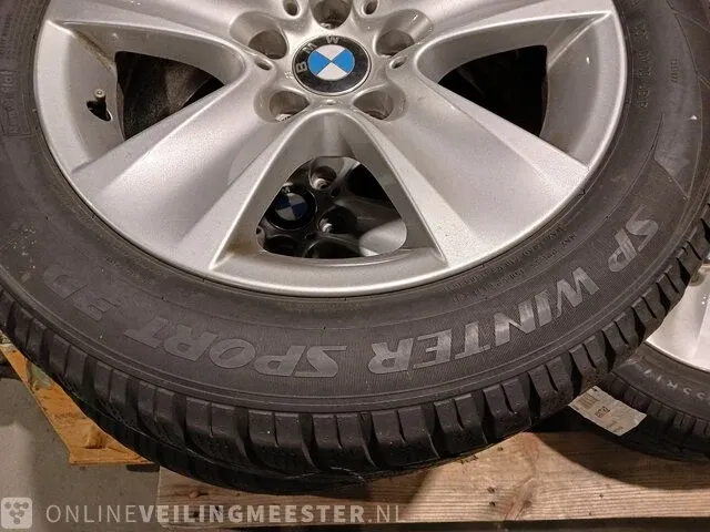 4x velgen met band, bmw dunlop, sp winter sport 3d - afbeelding 3 van  15
